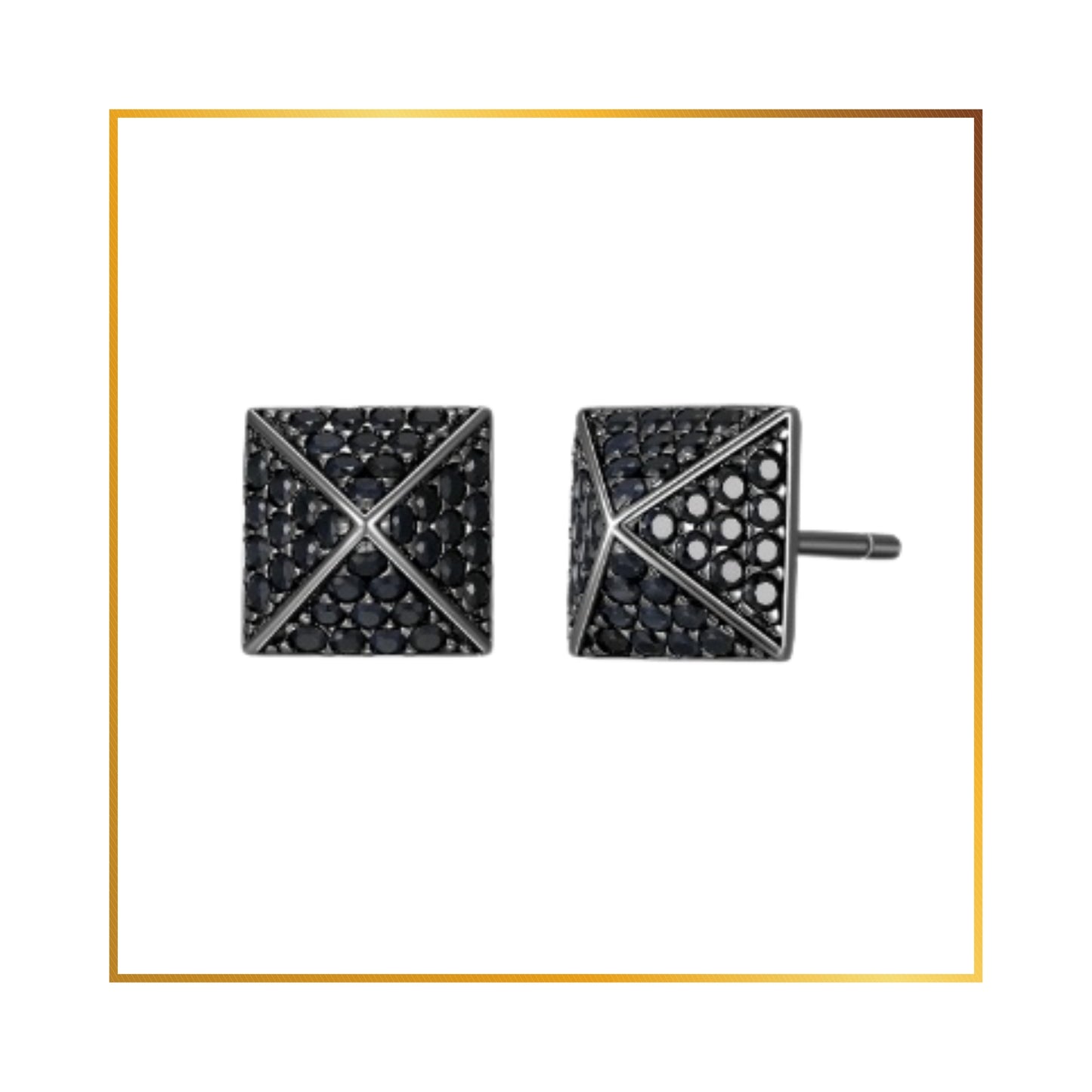 Boucle d'oreille Ethos Pyramide