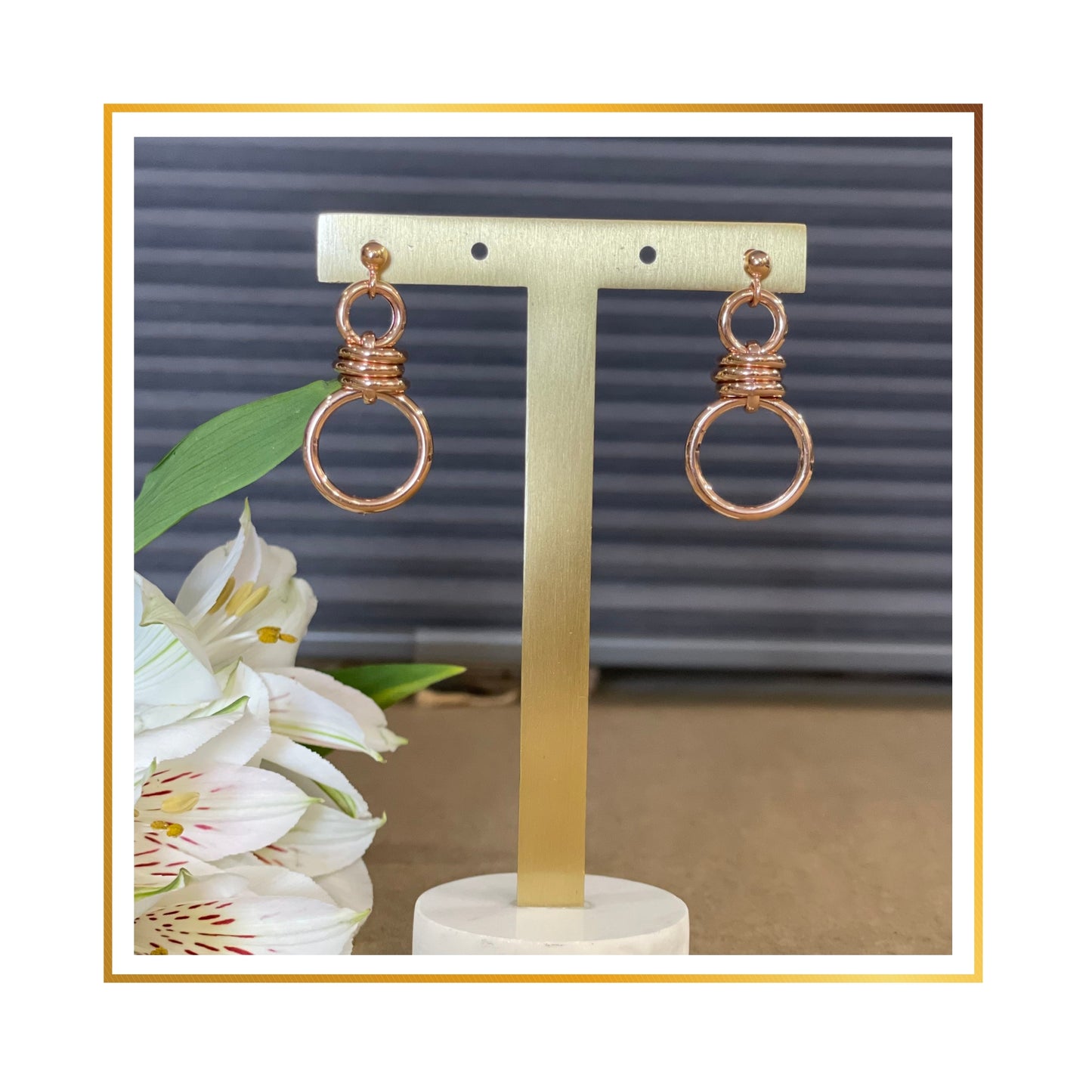 Boucle d’oreille Bronzallure noeud