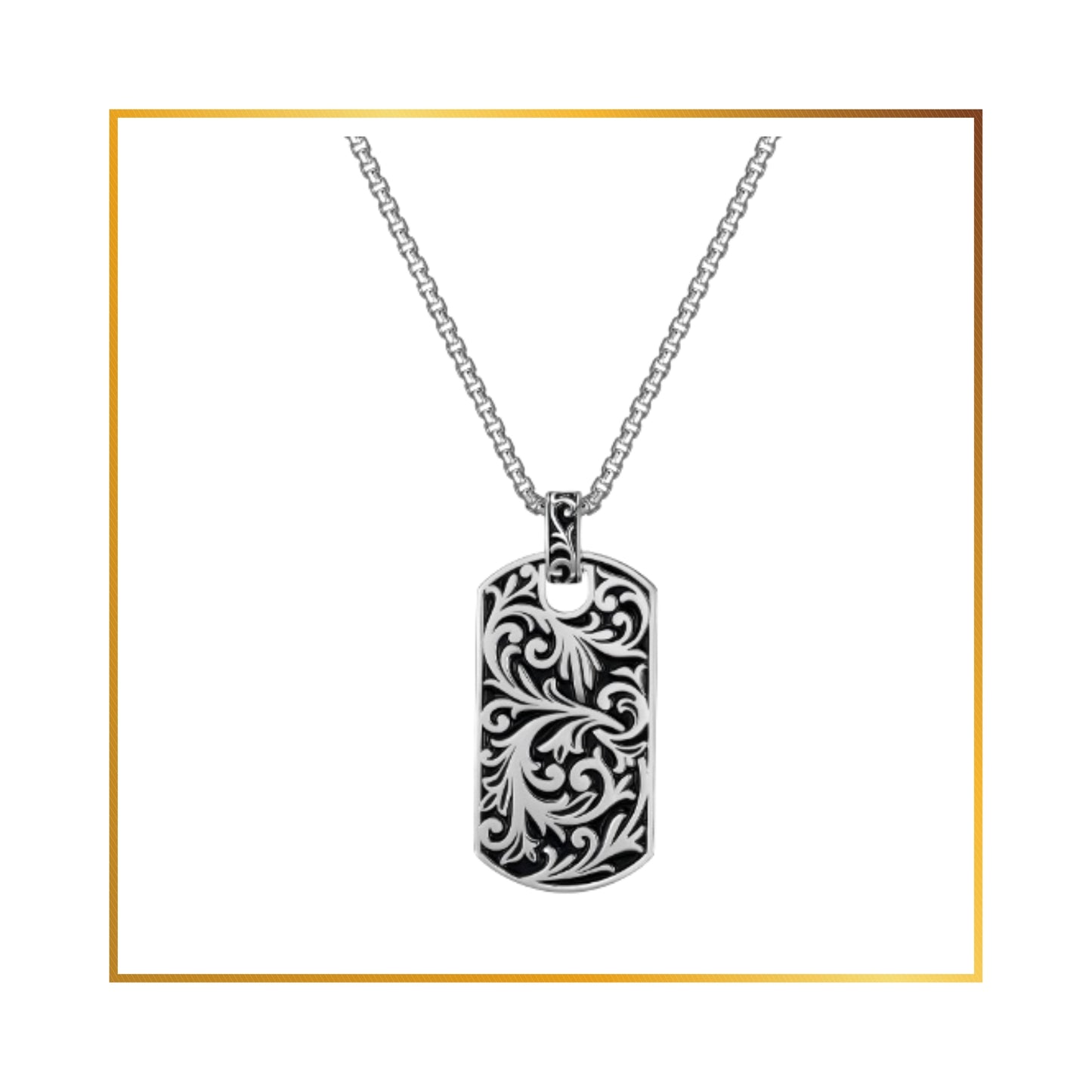Chaine Pendentif Ethos Filigramme