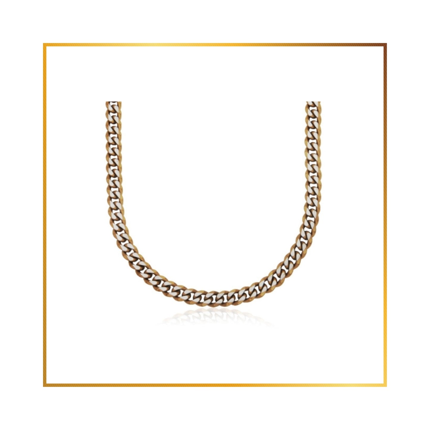 Chaine homme en acier Steelx