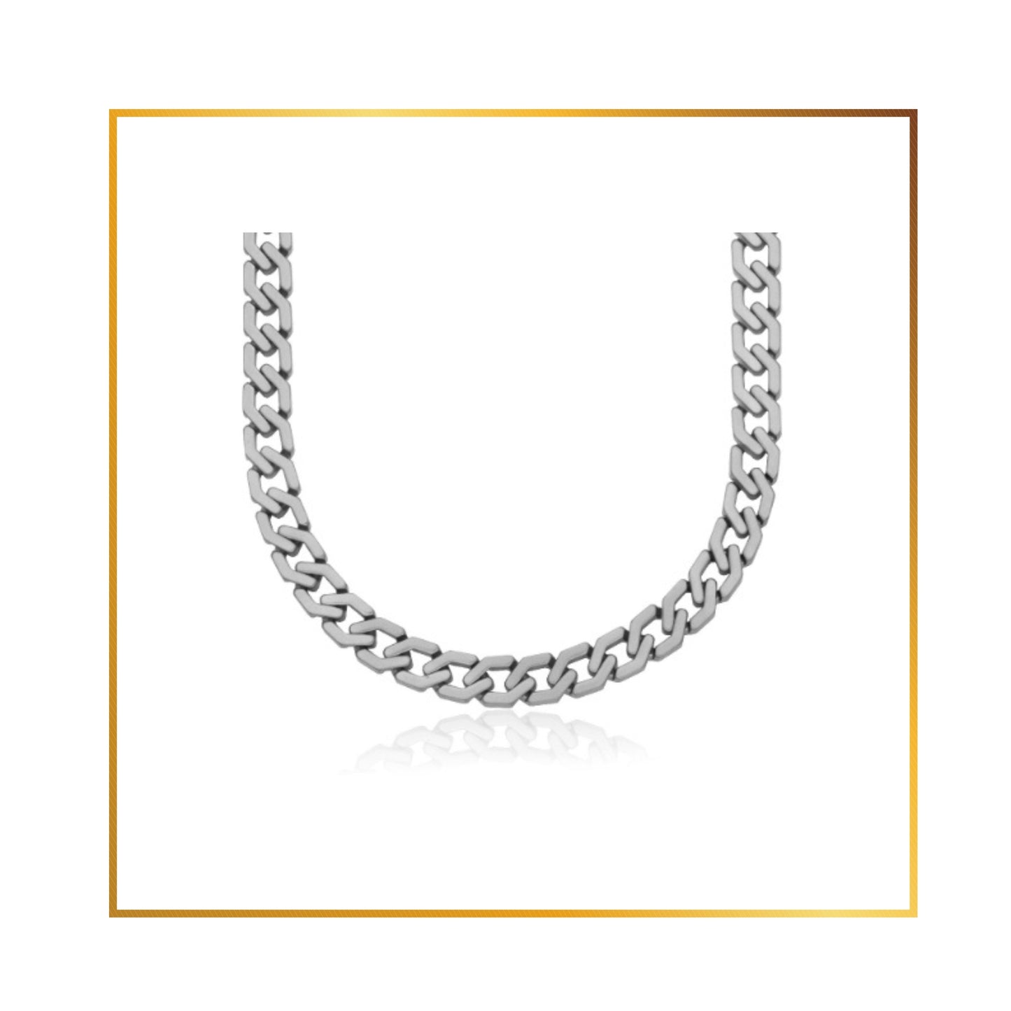 Chaine homme en acier Steelx