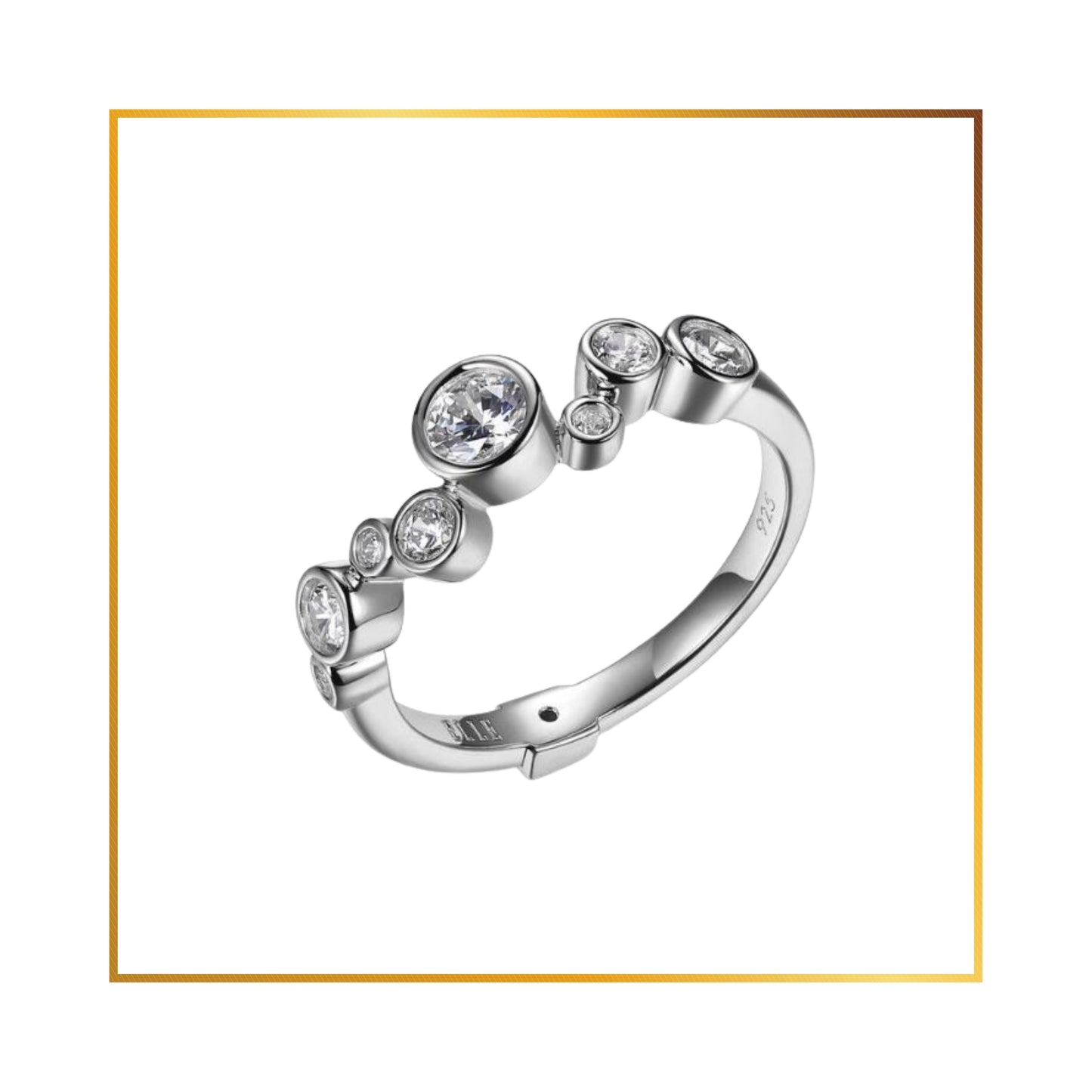 Bague Elle Cubics