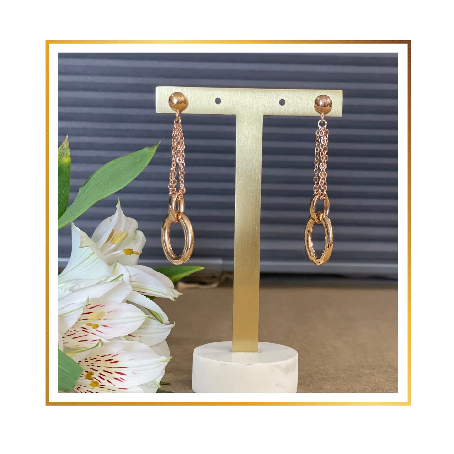 Boucle d’oreille pendante Bronzallure