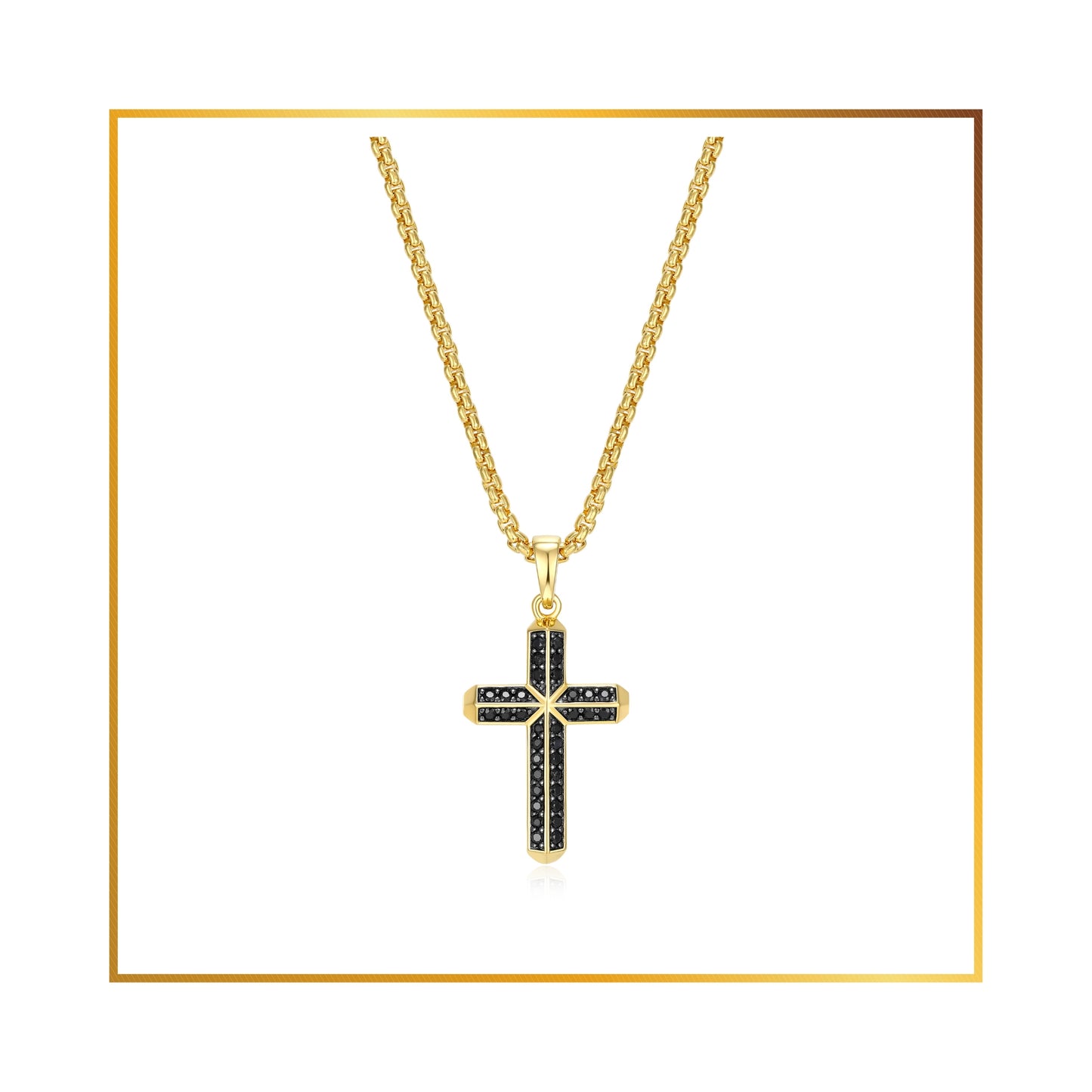 Chaine pendentif Ethos croix