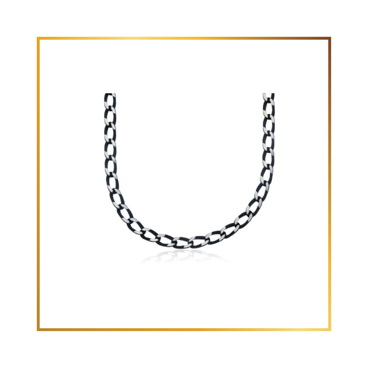 Chaine homme en acier Steelx