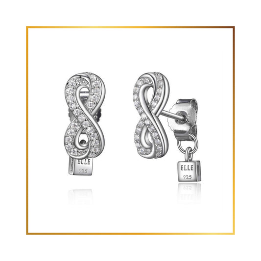 Boucle d'oreille Elle infinie