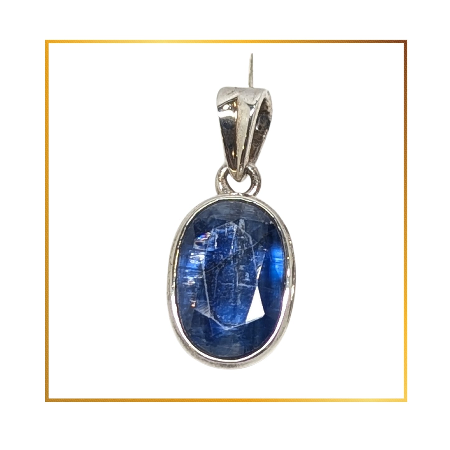 Pendentif Kyanite Bleue