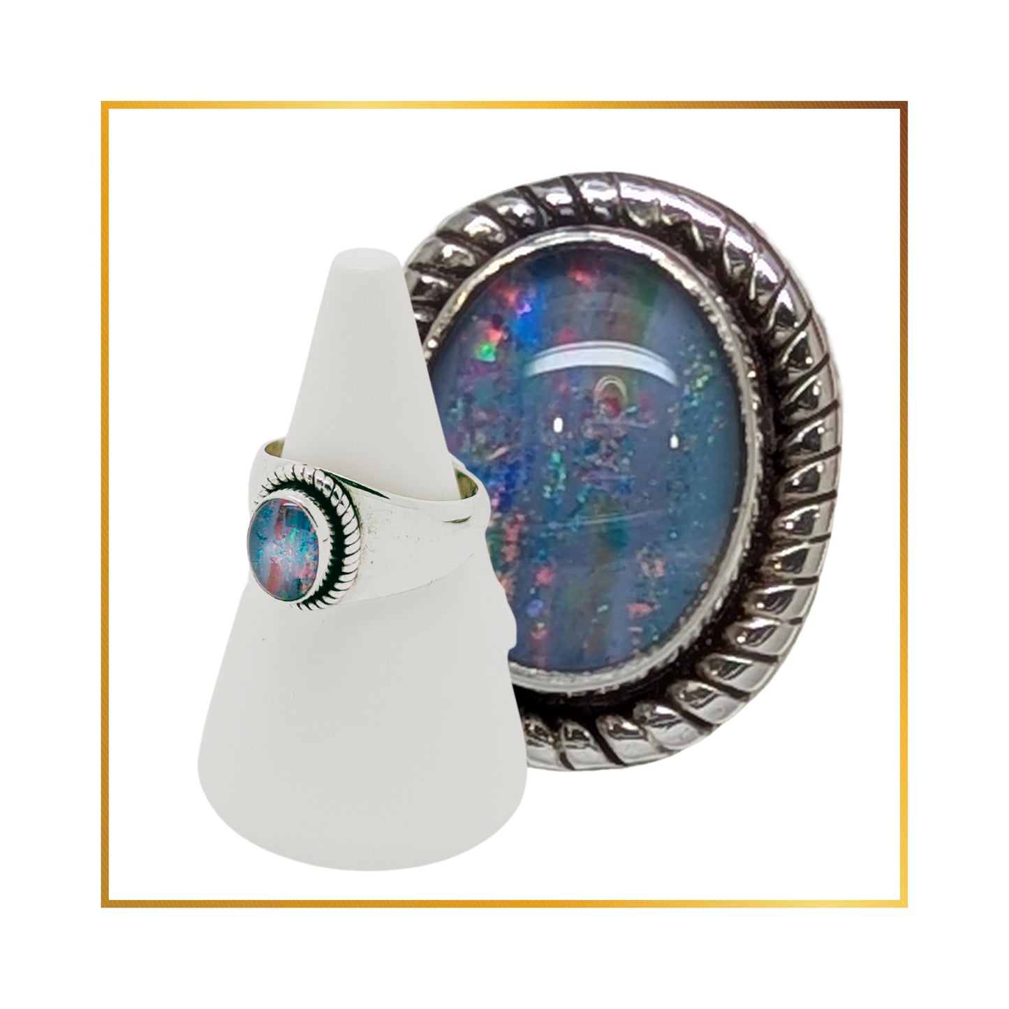 Bague Opale Triplet