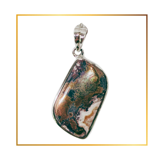 Pendentif Agate Cuivre