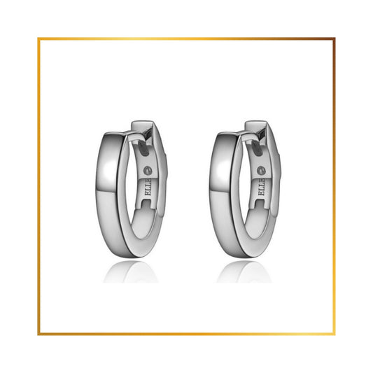 Boucle d'oreille Elle Huggies uni 9mm