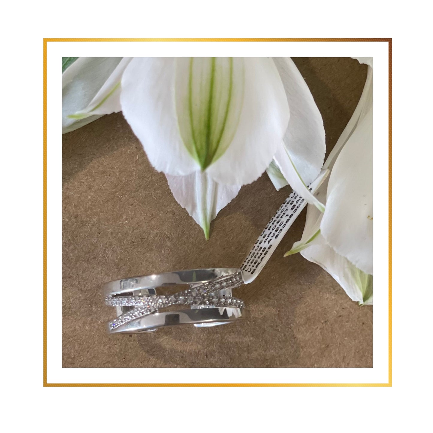 Bague Georgette Précieuse 8mm liens