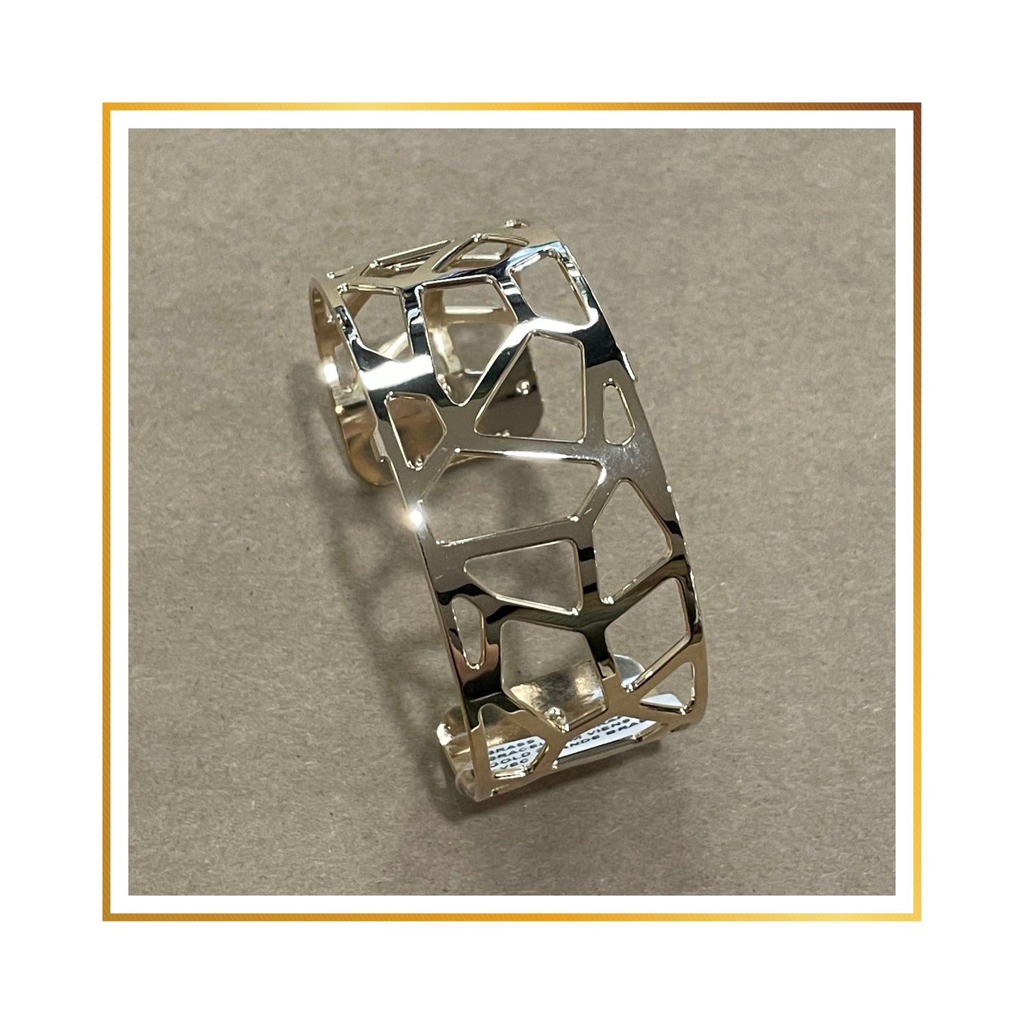 Bracelet Georgette Girafe gold 25mm