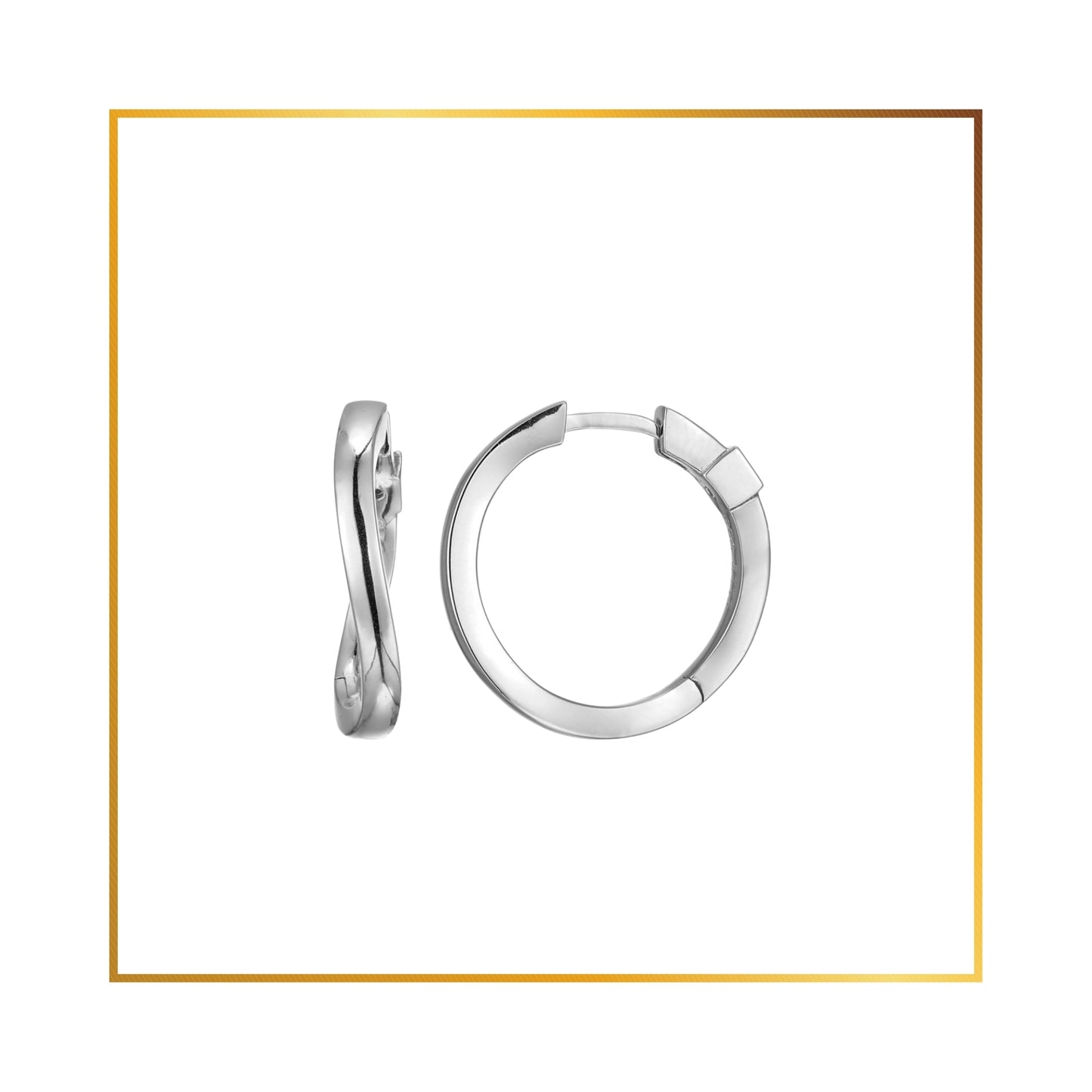 Boucle d'oreille Elle wave