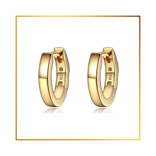 Boucle d'oreille Elle Huggies gold 8mm