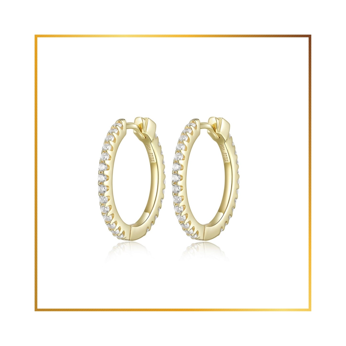 Boucle d'oreille Elle huggies 20mm