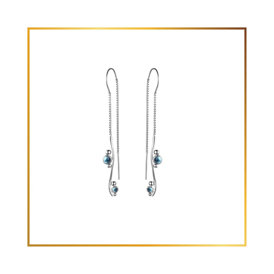 Boucle d'oreille Elle pendante