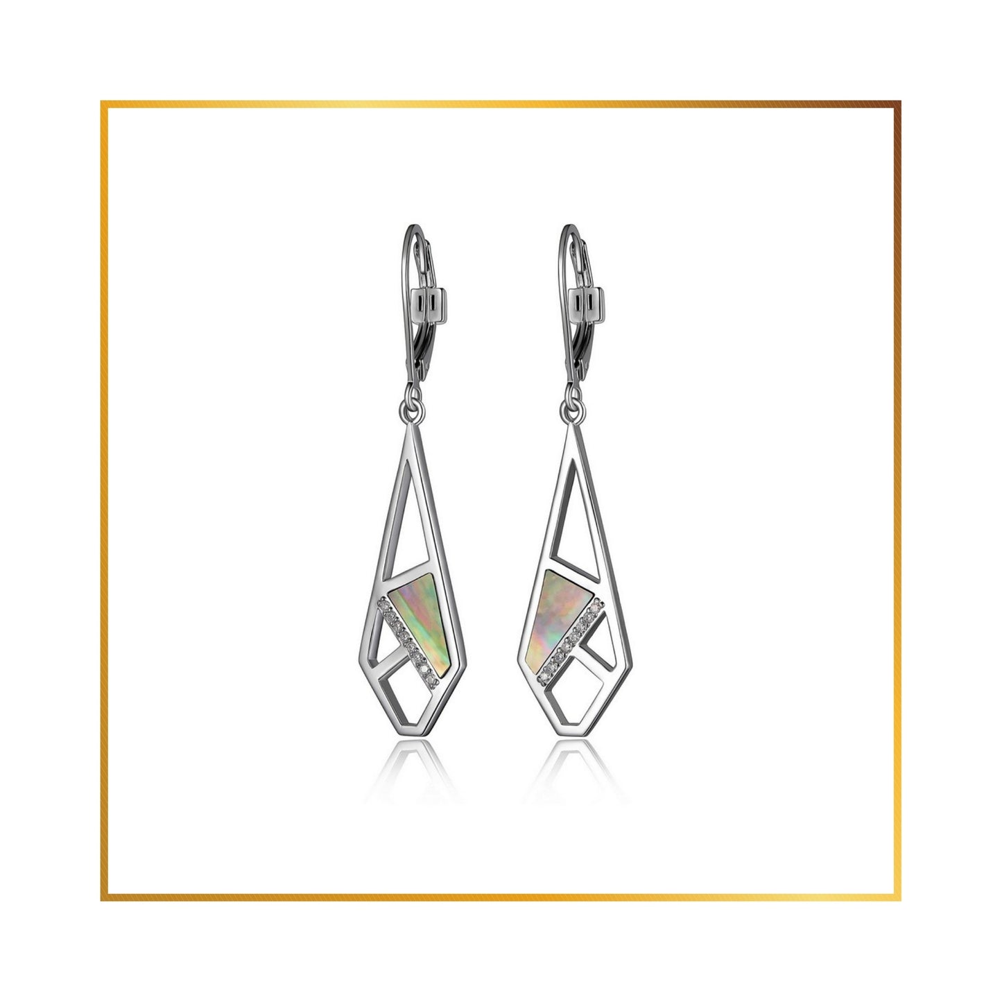 Boucle d'oreille Elle Nacre de perle