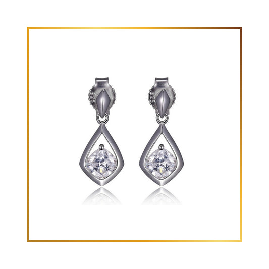 Boucle d'oreille Elle cuibcs losange