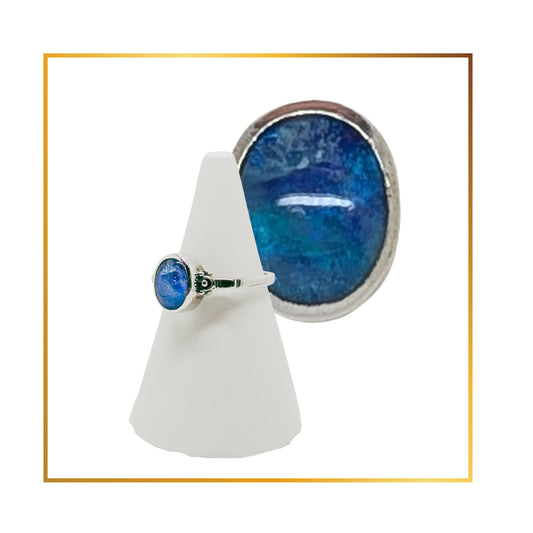 Bague Opale tripplet