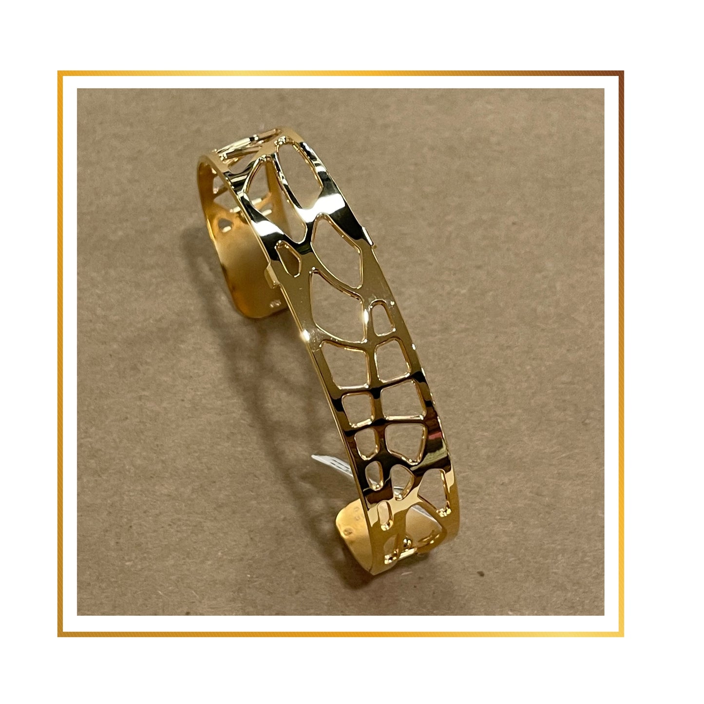 Bracelet Georgette Rose Gold Fougère 14mm