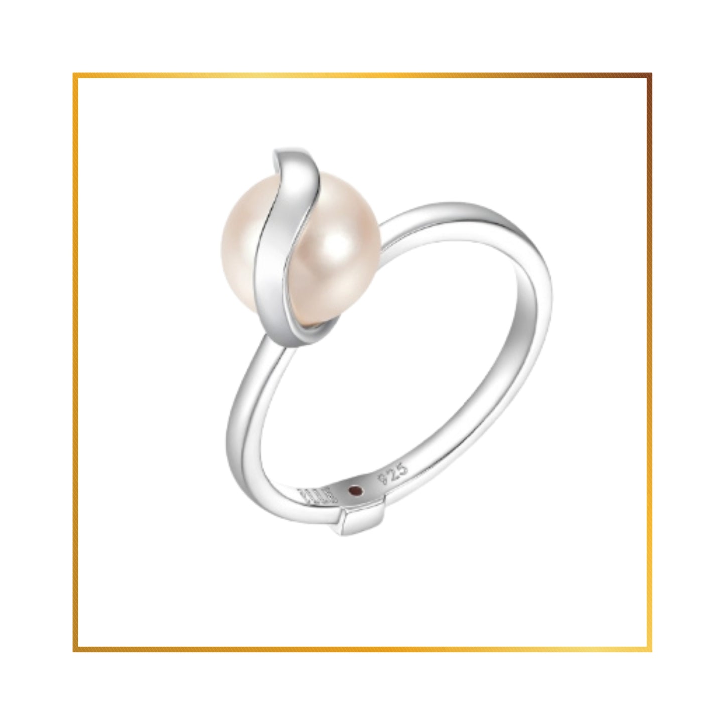 Bague elle Perle d’eau douce
