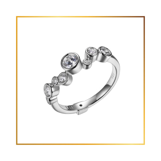 Bague Elle Cubics