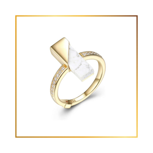bague Elle Marbre