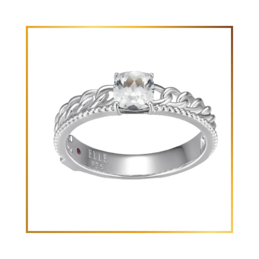 Bague Elle Solitaire